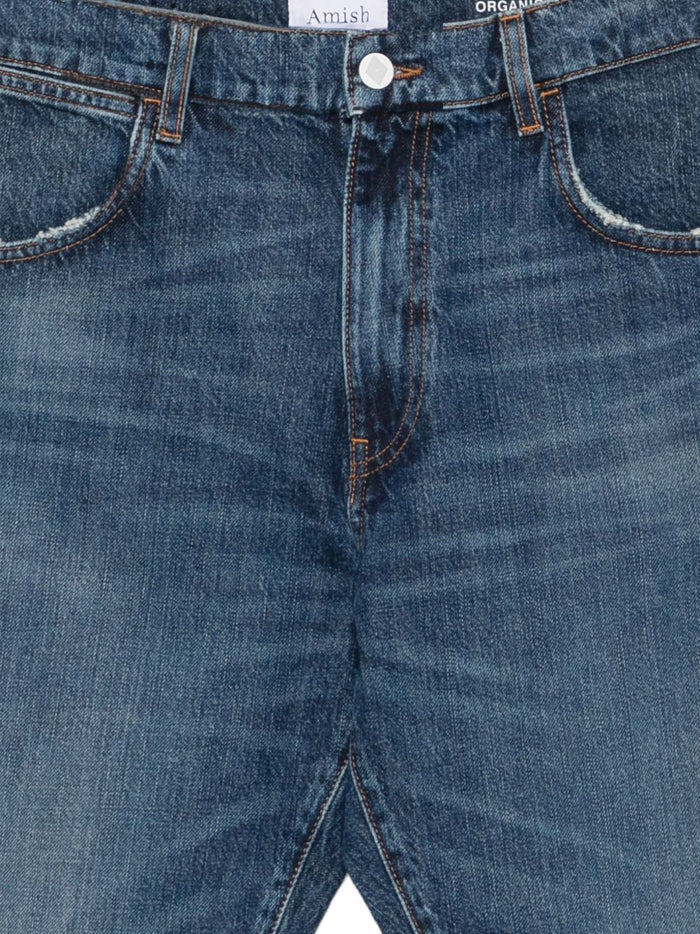 Amish Jeans Blu Uomo 3