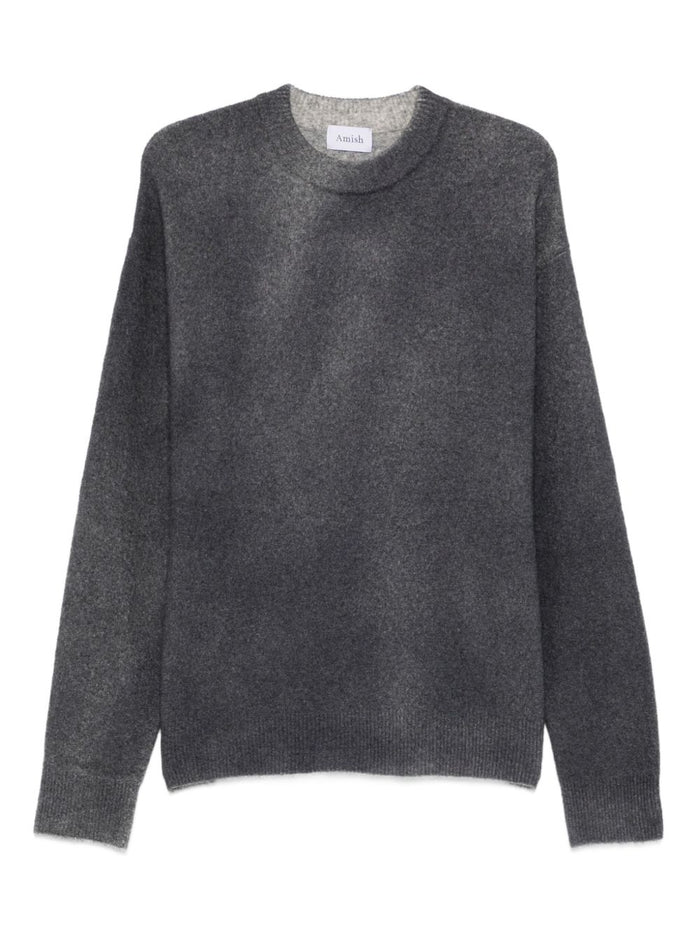 Amish Men's Gray Sweater 1