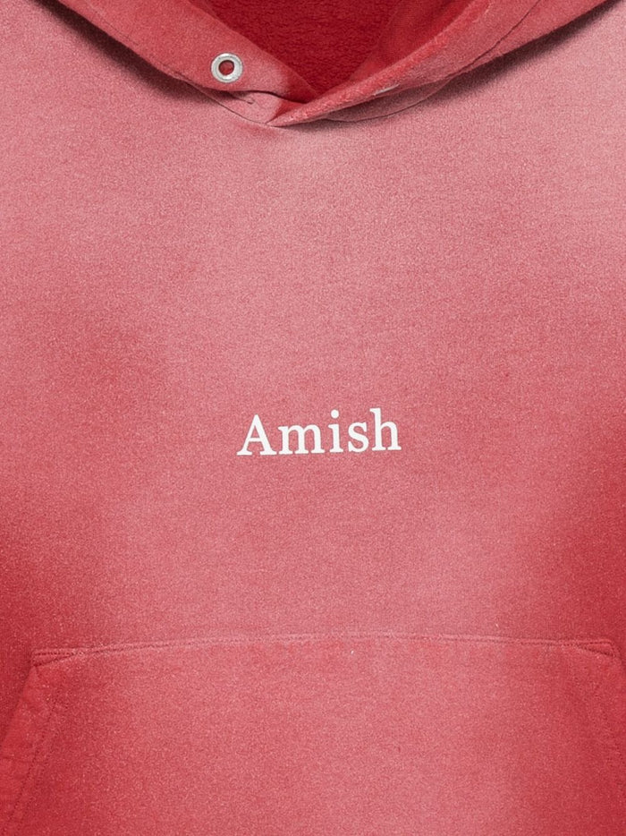 Amish Rotes T-Shirt für Männer 2