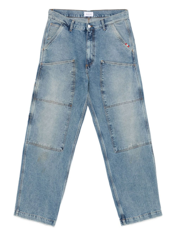 Amish Jeans Blu Uomo 1