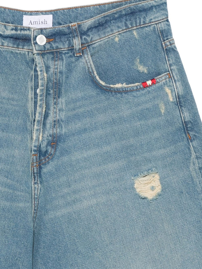 Amish Jeans Blu Uomo 3