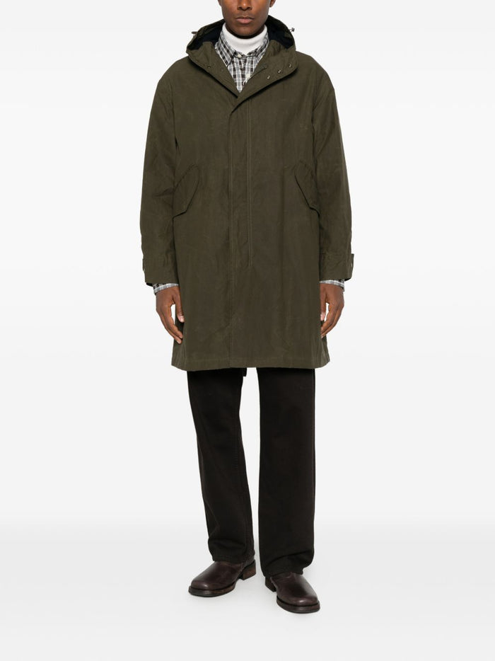 L'impermeabile Parka Verde Uomo 2