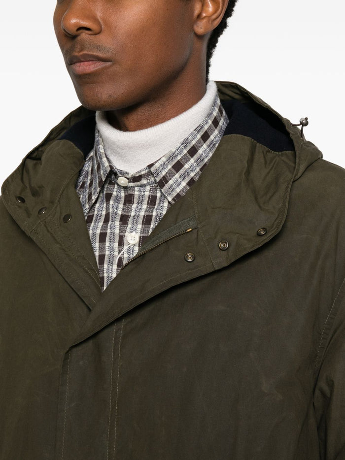 L'impermeabile Parka Verde Uomo 5