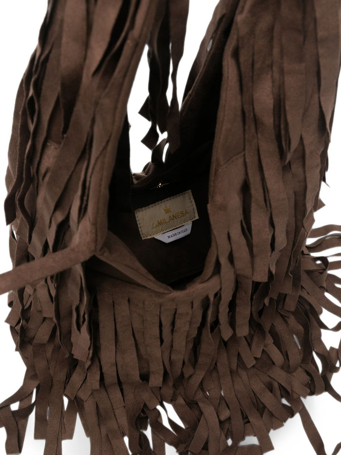 La Milanesa Borsa Marrone Donna 3