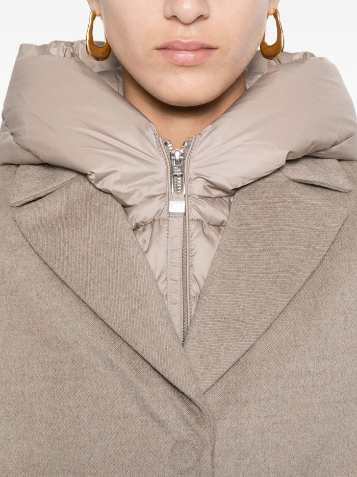 Duno Brauner Mantel Damen 3