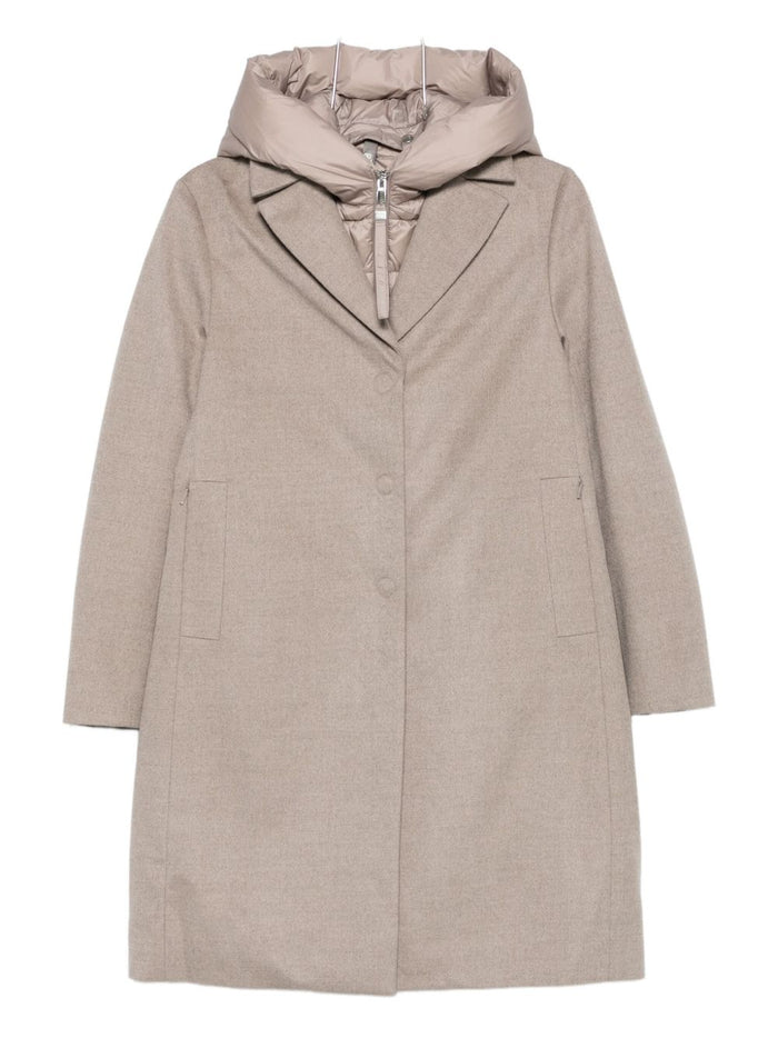 Duno Brauner Mantel Damen 1