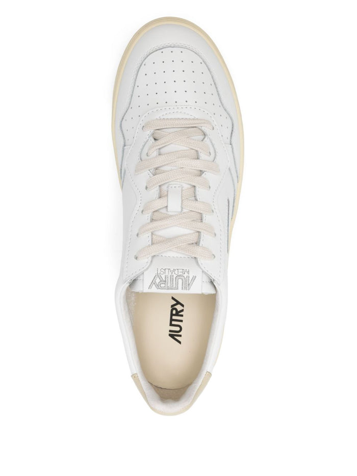 Autry Medalist Uomo Scarpa Bianco-Beige 3