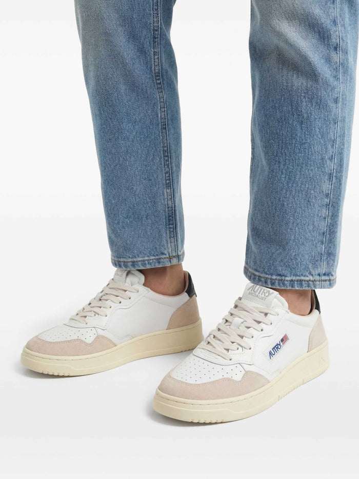 Autry Sneakers Leat Suede Wht Blk Uomo 5