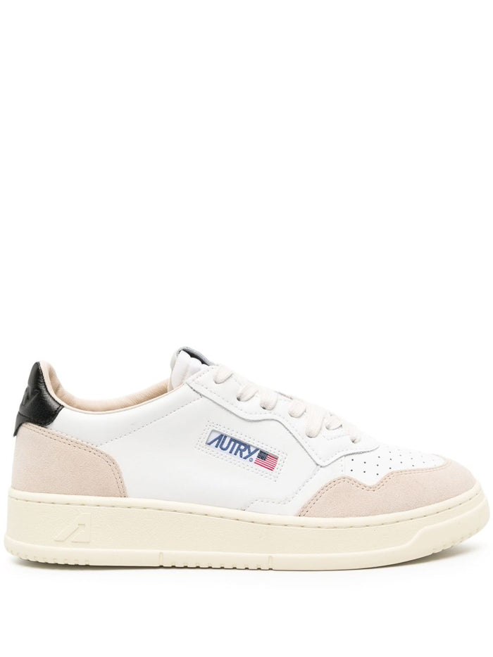 Autry Sneakers Leat Suede Wht Blk Uomo 1