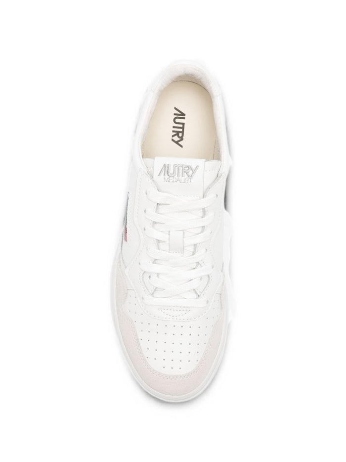 Autry Sneakers Leat Suede Totalwht Uomo 4
