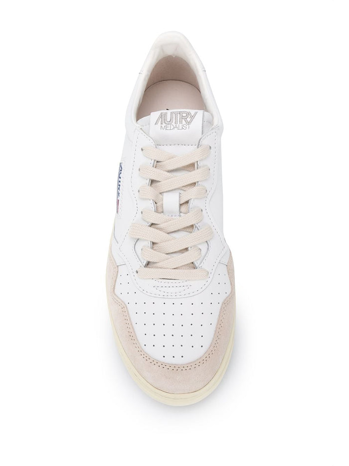 Autry Medalist Uomo Scarpa Bianco-Beige 4