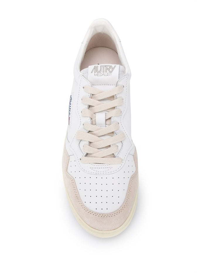 Autry Medalist Scarpa Bianco/Beige Uomo 8