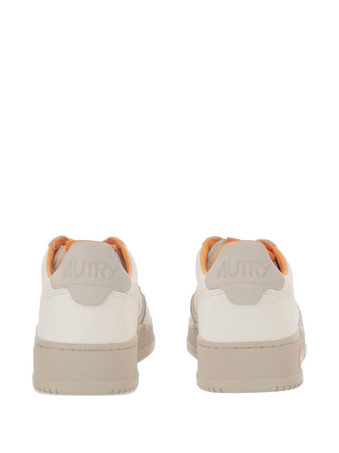 Autry Scarpa Beige-Arancione Uomo Medalist 3