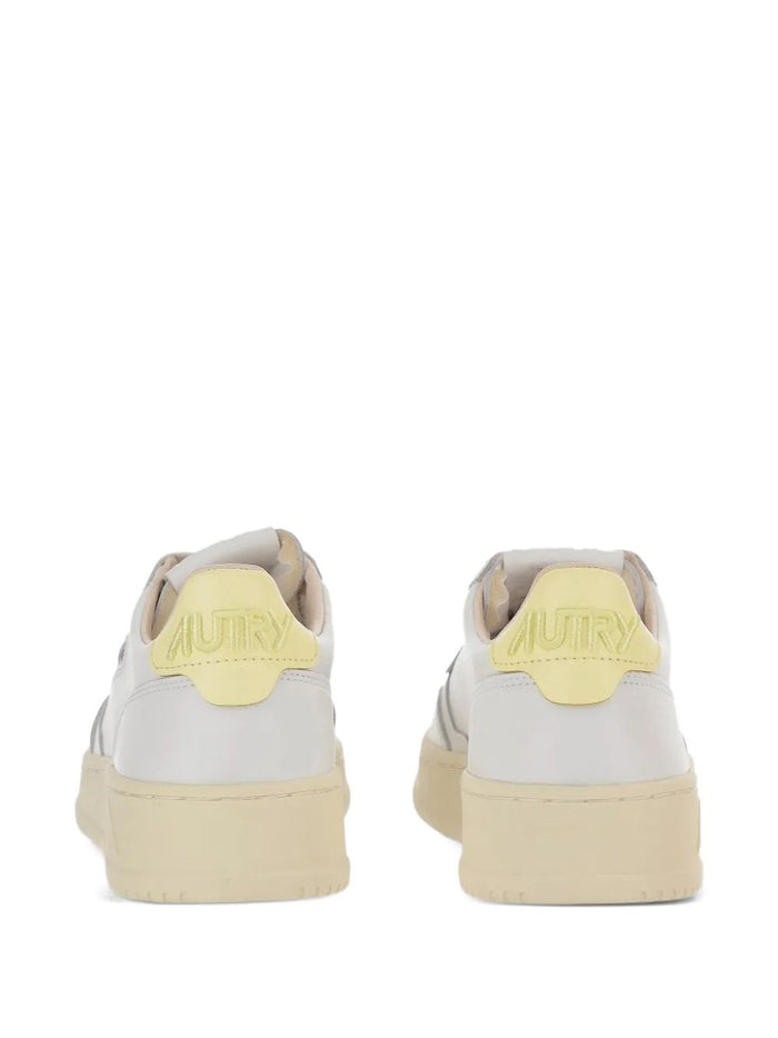 Autry Medalist Donna Sneakers Bianco/Limone 4