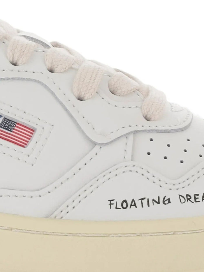 Autry Medalist Donna Sneakers Bianco/Limone 5