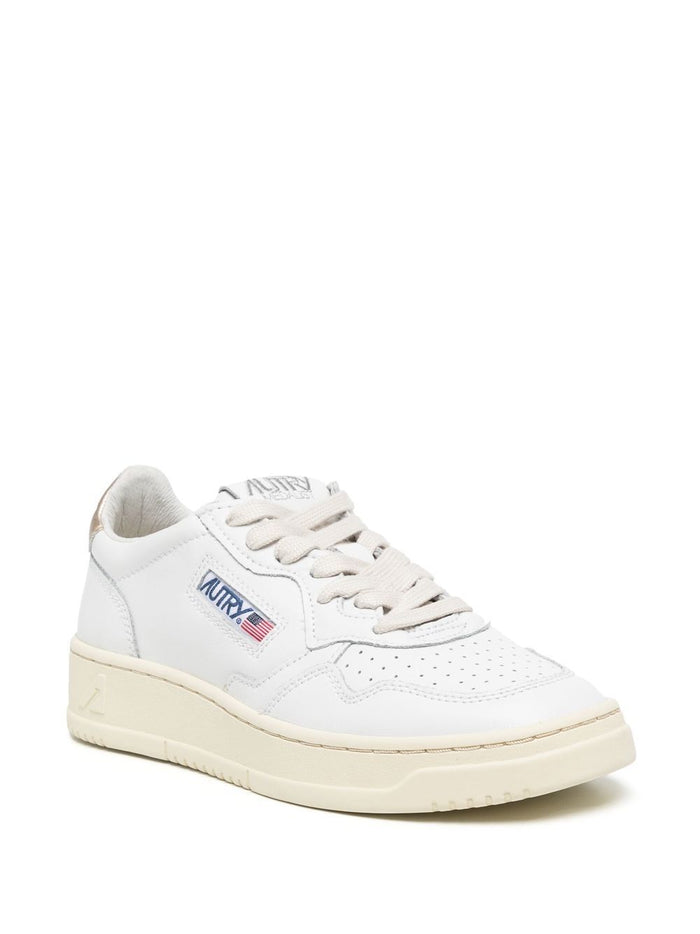 Autry Sneakers Oro Donna 4
