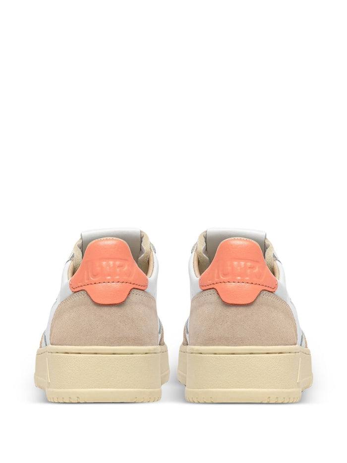 Autry Medalist Donna Sneakers Bianco/Beige/Arancione 3