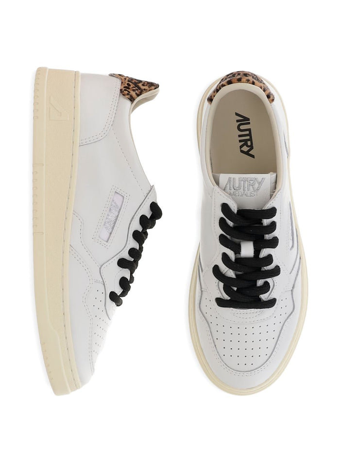 Autry Medalist Donna Sneakers Bianco/Animalier 3
