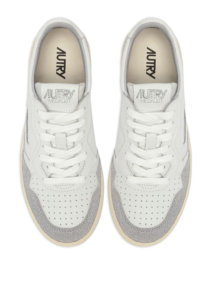 Autry Medalist Donna Sneakers Bianco/Grigio 4