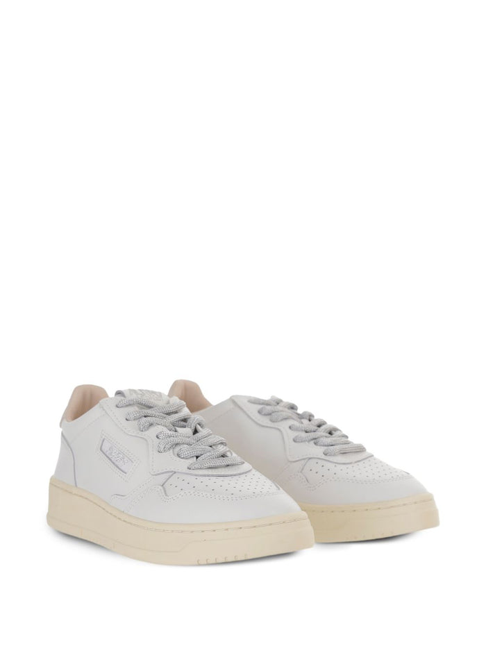 Autry Medalist Donna Sneakers Bianco/Argento 2