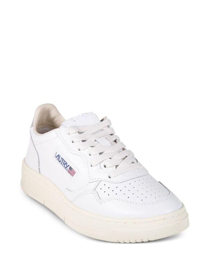 Autry Medalist Donna Sneakers Bianco/Argento 2