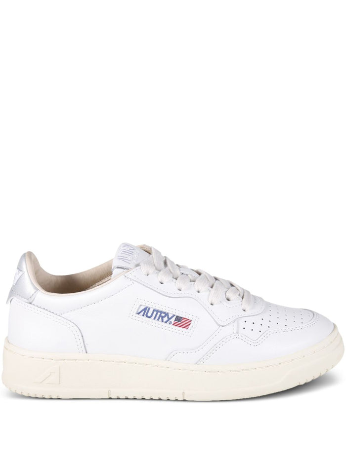 Autry Medalist Donna Sneakers Bianco/Argento 1