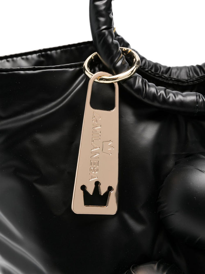 La Milanesa Borsa Nero Donna Ava 5