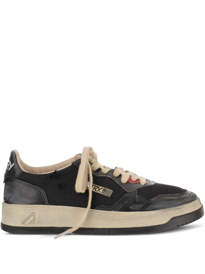 Autry Sneakers Mesh Lea Blk Blk Uomo 1