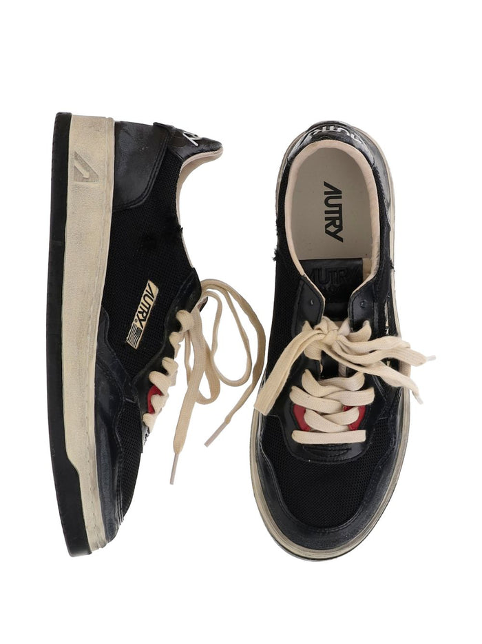 Autry Sneakers Mesh Lea Blk Blk Uomo 3