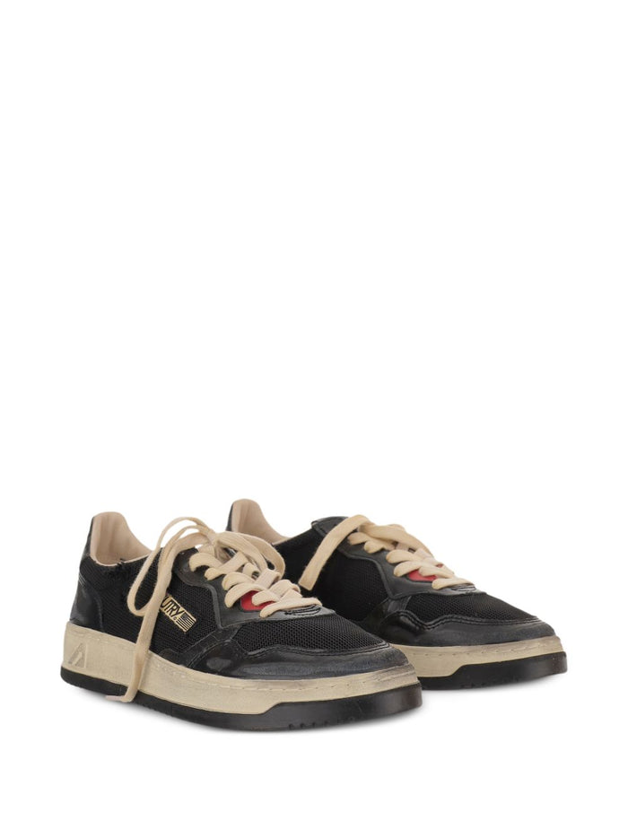 Autry Sneakers Mesh Lea Blk Blk Uomo 4