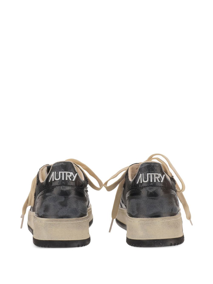 Autry Sneakers Mesh Lea Blk Blk Uomo 5