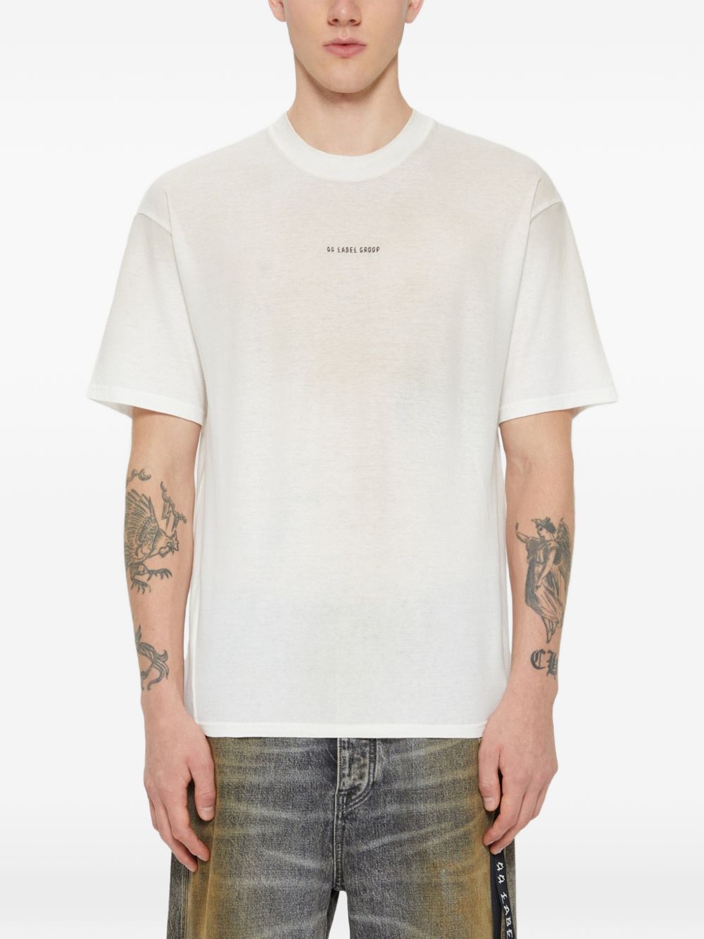44 Label Group T-shirt Logo Uomo Bianco