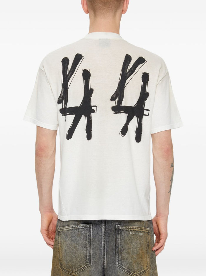 44 Label Group T-shirt Bianco Uomo 2