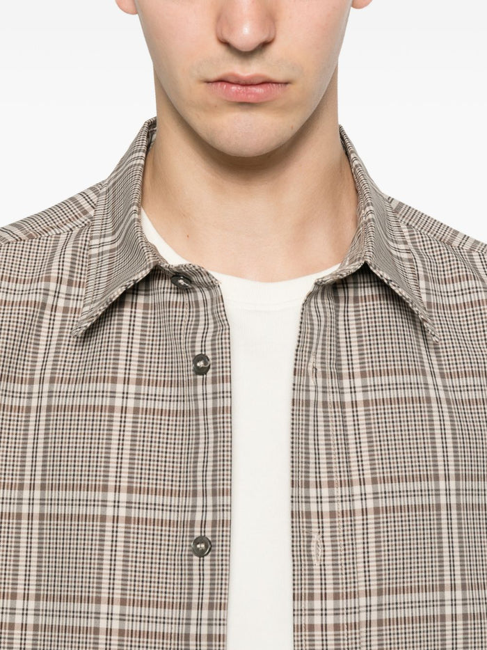 Amaranto Camicia Multicolore Uomo 2