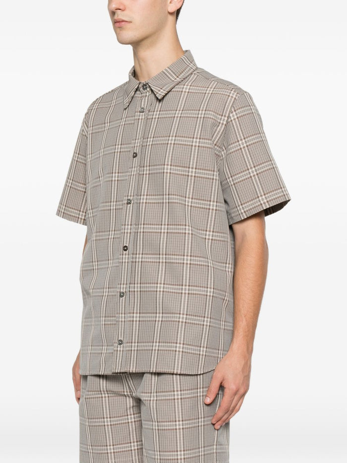 Amaranto Camicia Multicolore Uomo 3