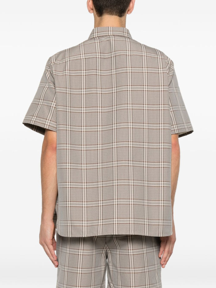 Amaranto Camicia Multicolore Uomo 4