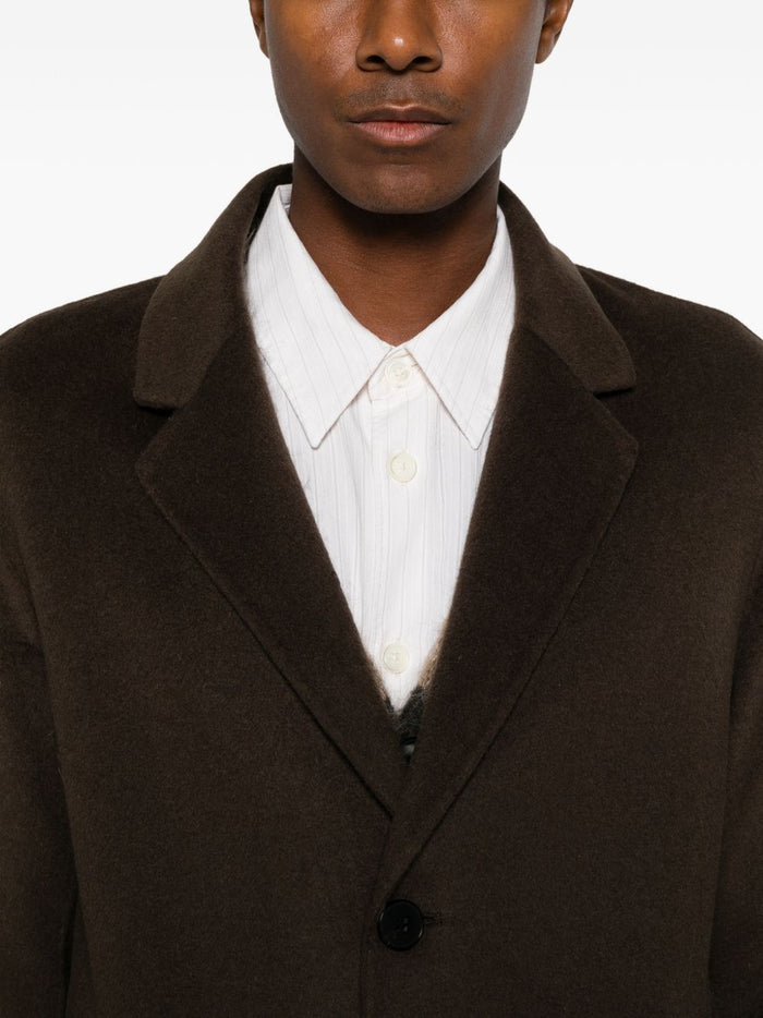 Amaranto Cappotto Fondente Uomo 3