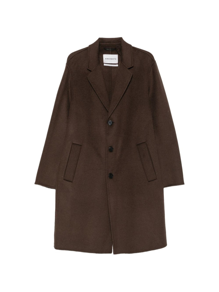 Amaranto Cappotto Fondente Uomo 1