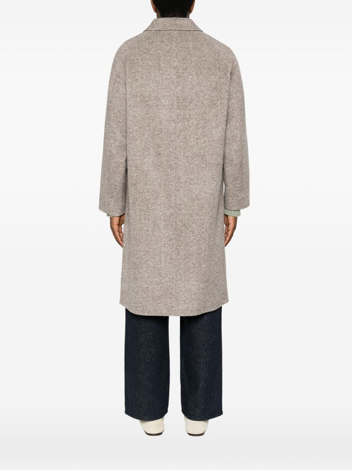 Amaranto Cappotto Marrone Uomo 3