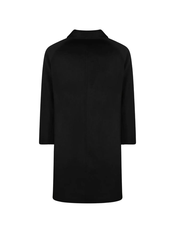 Amaranto Cappotto Nero Uomo 2
