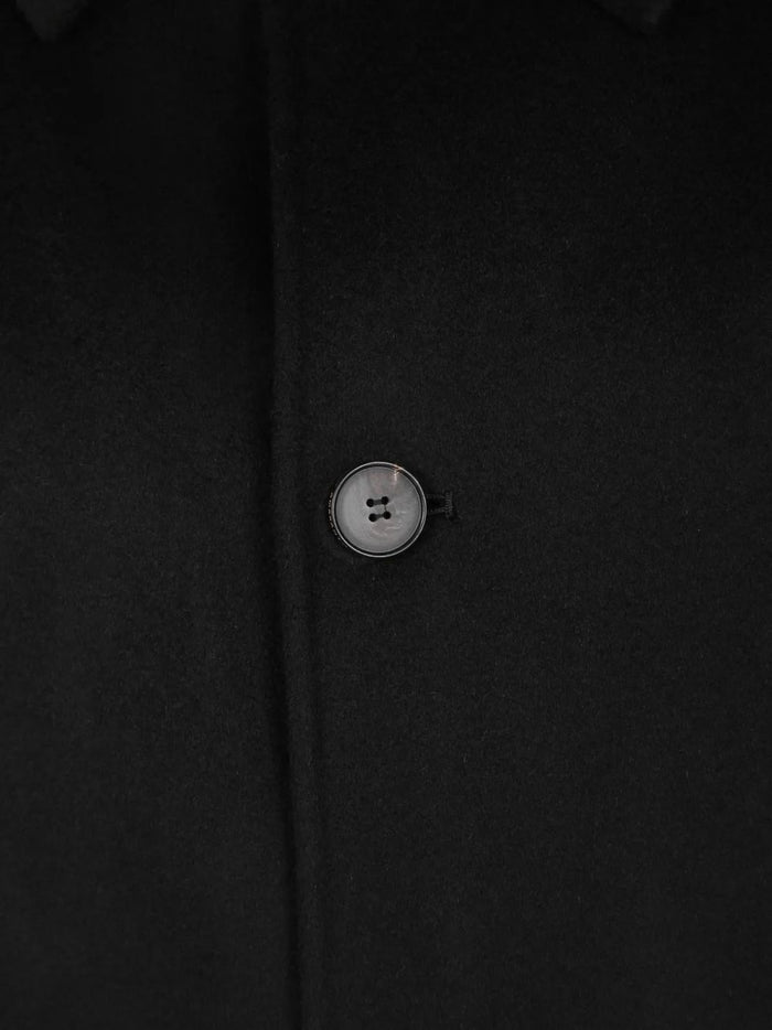 Amaranto Cappotto Nero Uomo 3