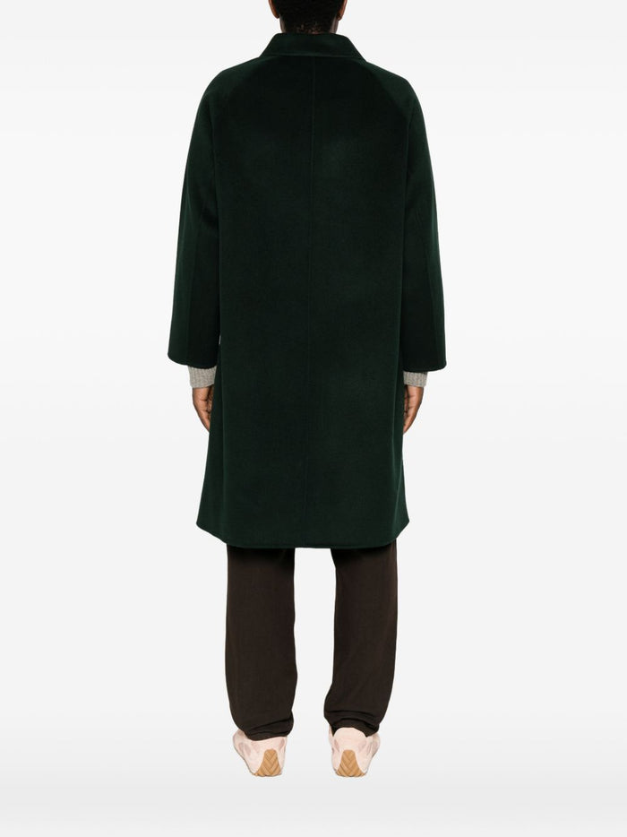 Amaranto Cappotto Verde Uomo 4