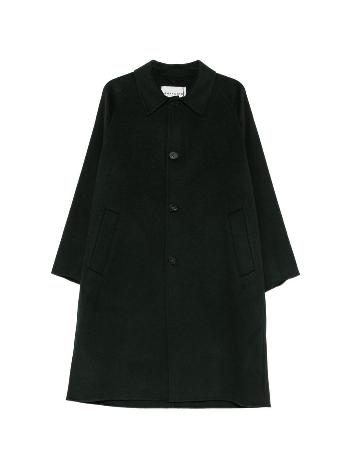 Amaranto Cappotto Verde Uomo 1