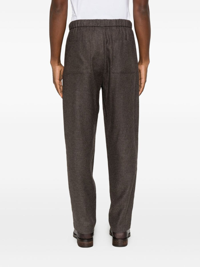 Amaranto Pantalone Grigio Uomo 2