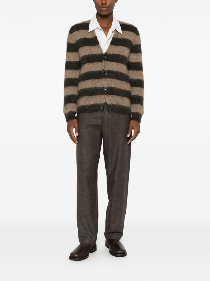 Amaranto Pantalone Grigio Uomo 3
