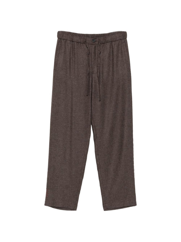 Amaranto Pantalone Grigio Uomo 1