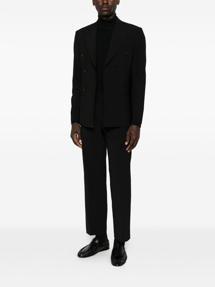 Amaranto Pantalone Nero Uomo 3