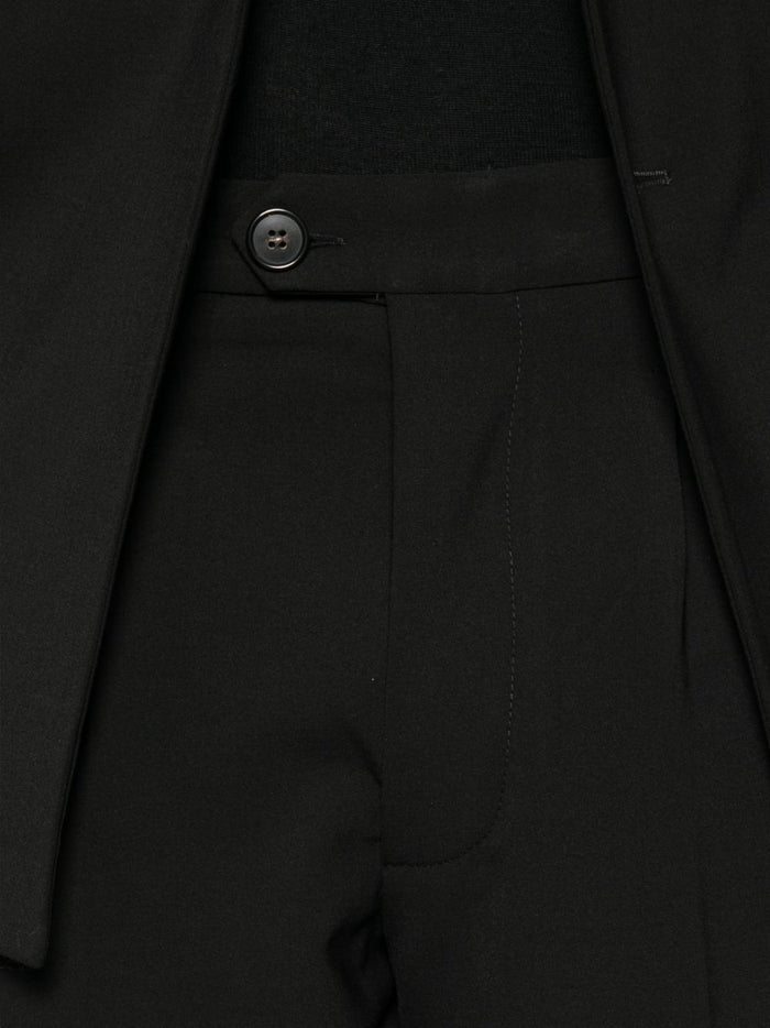 Amaranto Pantalone Nero Uomo 5