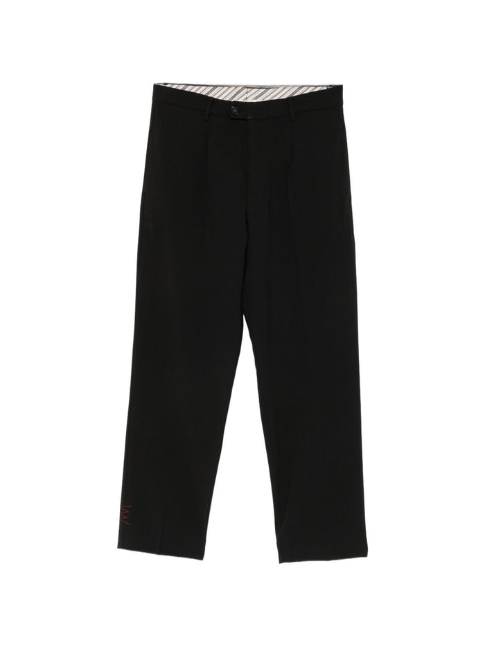 Amaranto Pantalone Nero Uomo 1