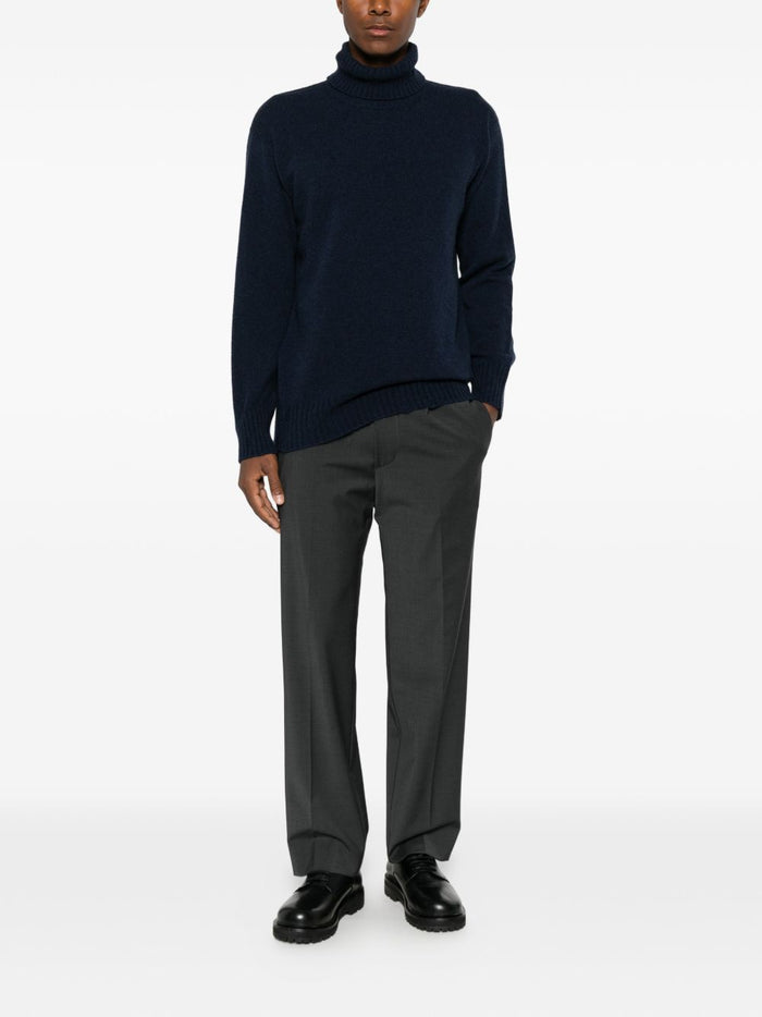 Amaranto Pantalone Grigio Uomo 2